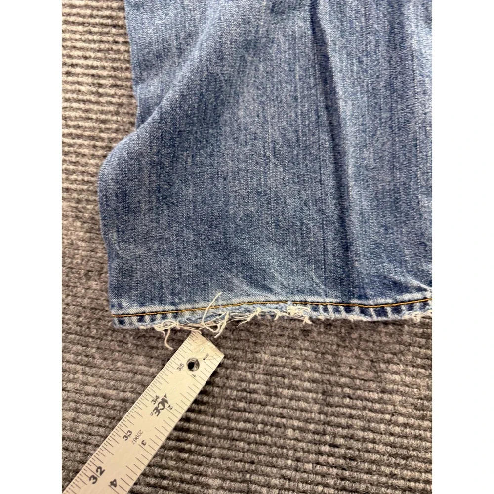 Lucky Brand 361 Vintage Straight Jeans Mens 38x33 Blue Denim Medium Wash Pants